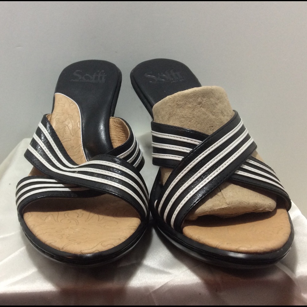 Sofft Vesta Black/White Size 7M